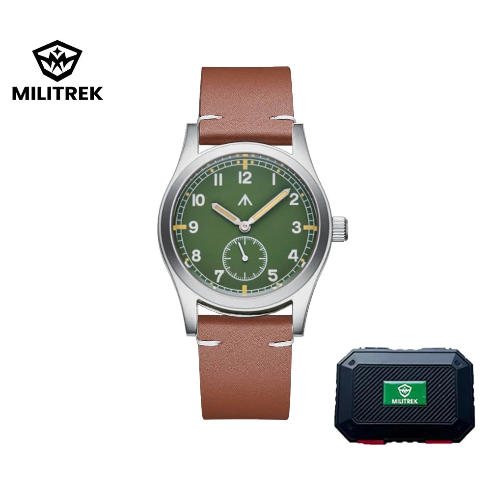 Serious Military Style, Honest Price — MILITREK Retro Watch, Sapphire Crystal, 100M [Strap & Colour Options]