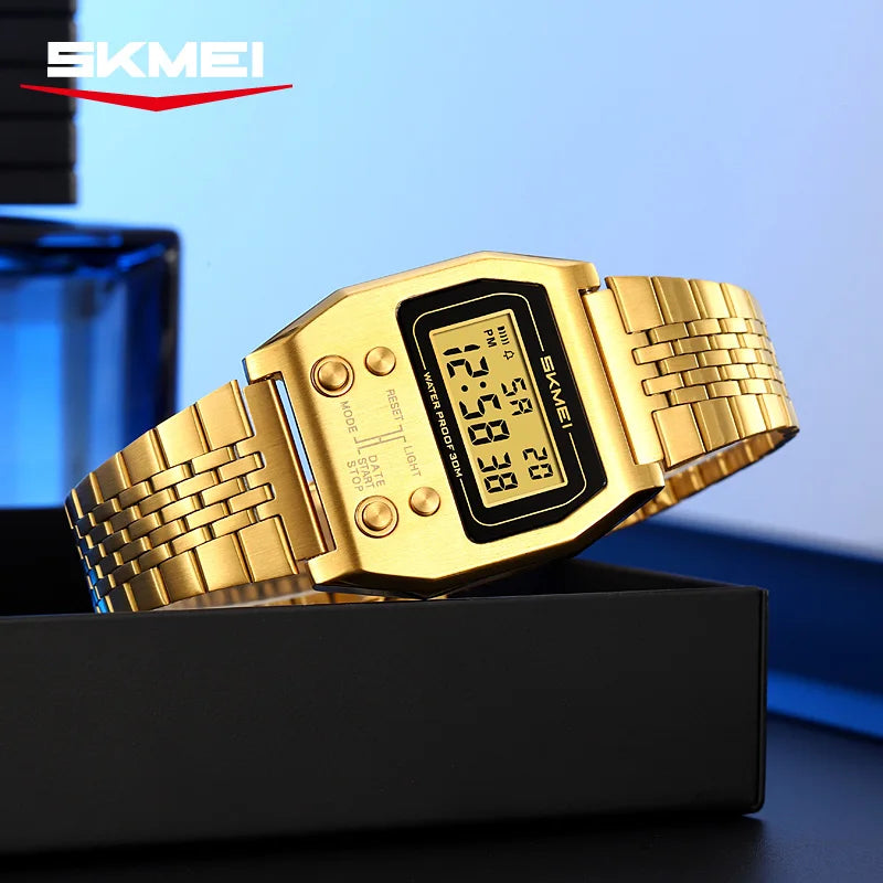 Not Your Average Digital Watch — SKMEI 2460 Retro LED  Display Sports Watch Genuinely Different