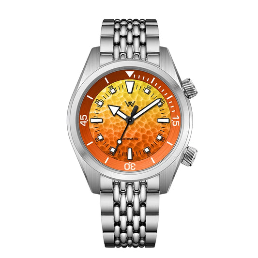 Absolutely Stunning Welly Merck WM239 — Show-Stopping Honeycomb Gradient Dial, Genuine Miyota Automatic, 200M Water Resistant [Colour Options]