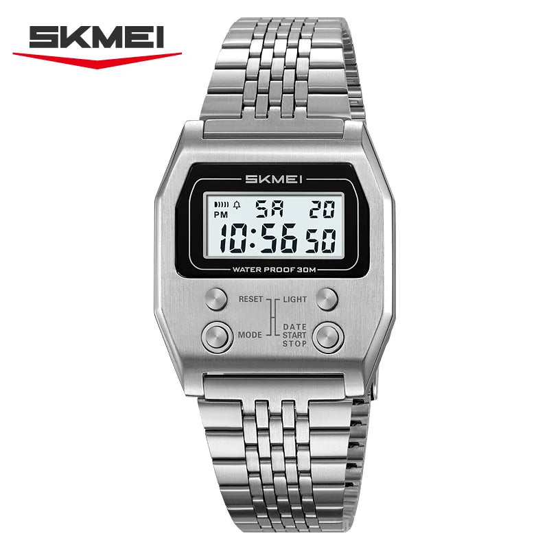 Not Your Average Digital Watch — SKMEI 2460 Retro LED  Display Sports Watch Genuinely Different