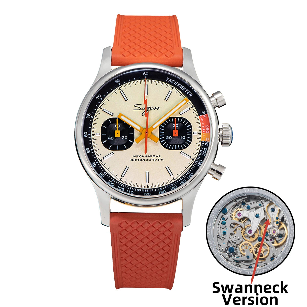 Built for the Cockpit — Sugess ST19 Swanneck Chronograph, Hand Wind, Sapphire