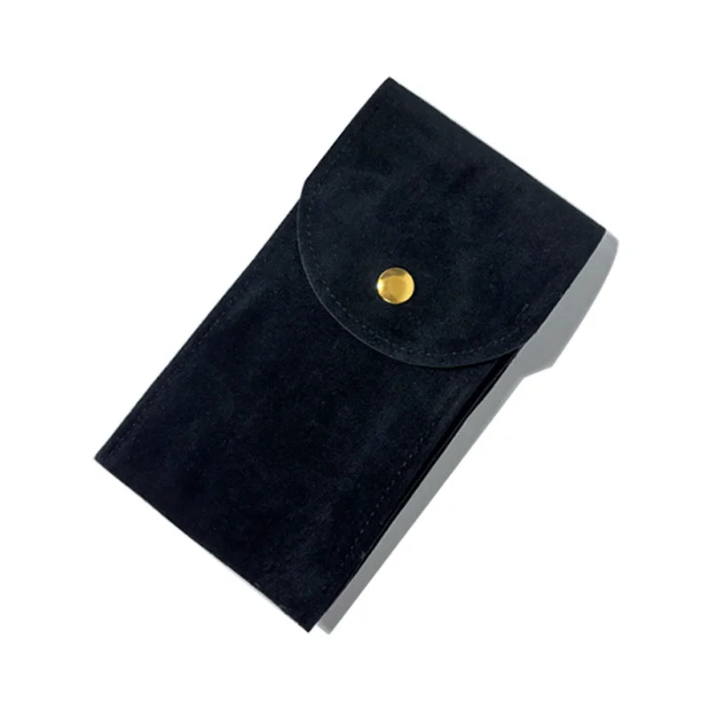 Keep It Dust-Free, Wherever You Go — Protective Velvet Watch Travel Pouch