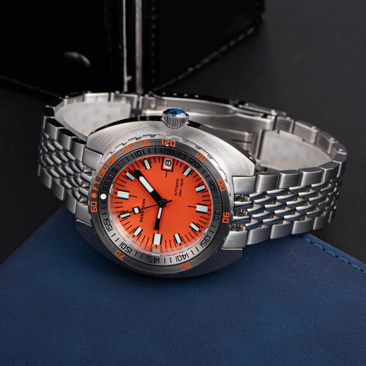 Seestern SUB300T — A True Diver's Watch, Genuine NH35A, 200m Sapphire [Multiple Colour Options]