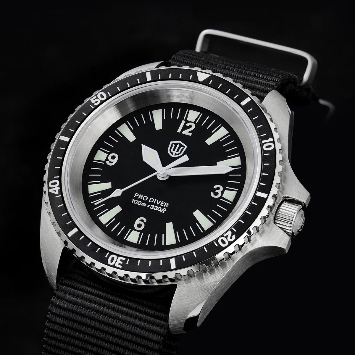 Watchdives WD1980 V3 — Sapphire Crystal, Sweep-Second Quartz, 100m Water Resistant Modern with a Vintage Twist!