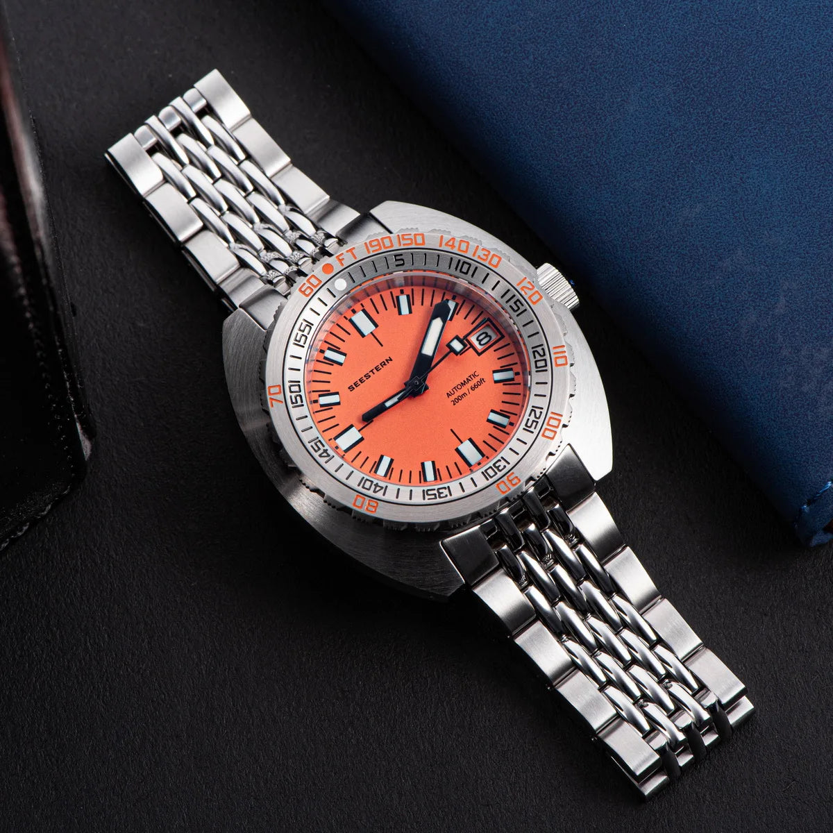 Seestern SUB300T — A True Diver's Watch, Genuine NH35A, 200m Sapphire [Multiple Colour Options]