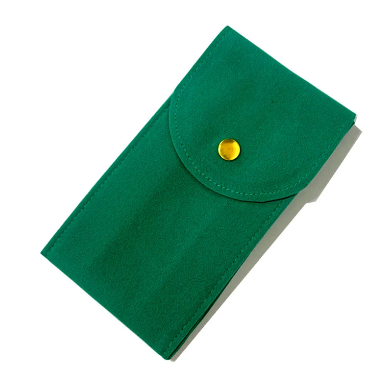 Keep It Dust-Free, Wherever You Go — Protective Velvet Watch Travel Pouch