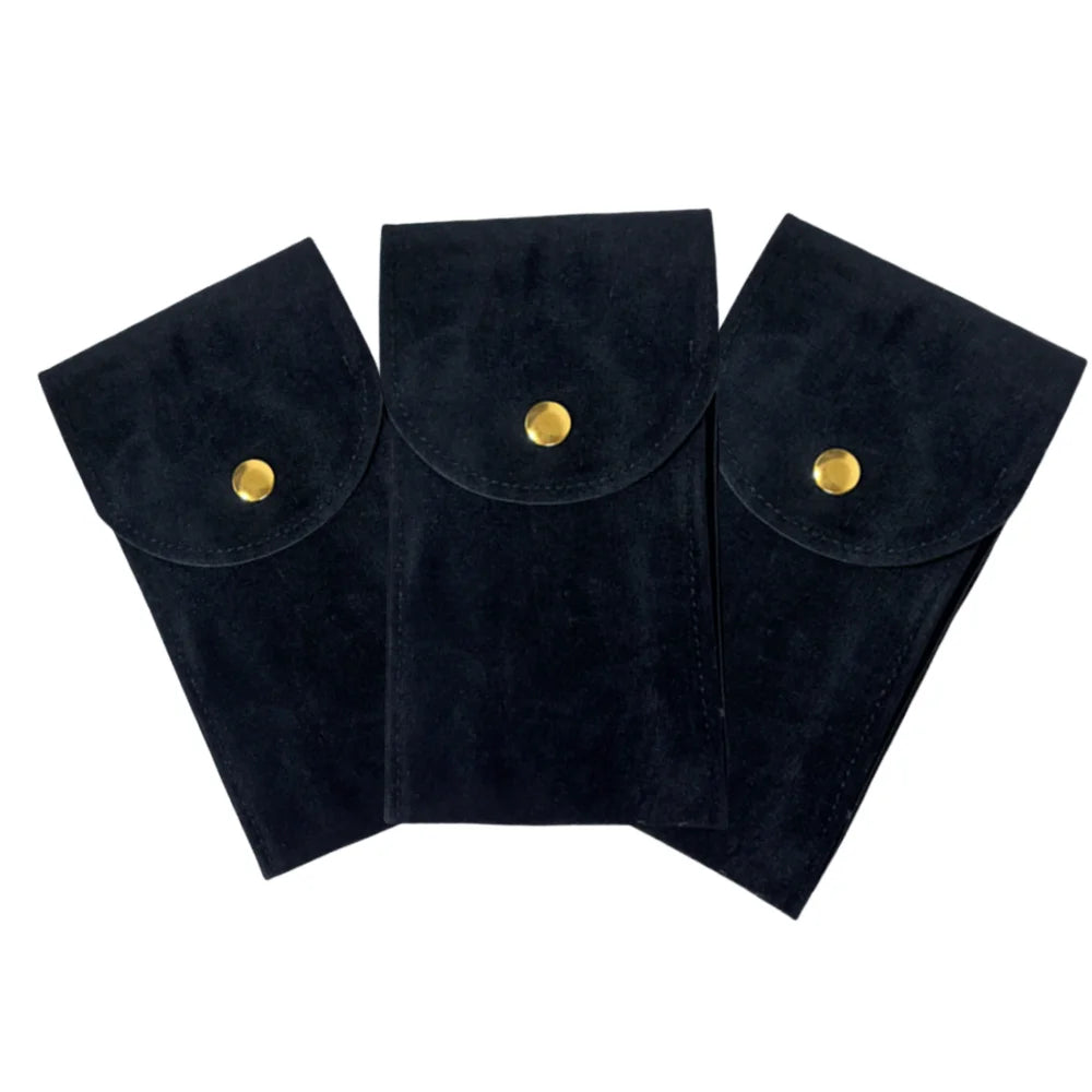 Keep It Dust-Free, Wherever You Go — Protective Velvet Watch Travel Pouch