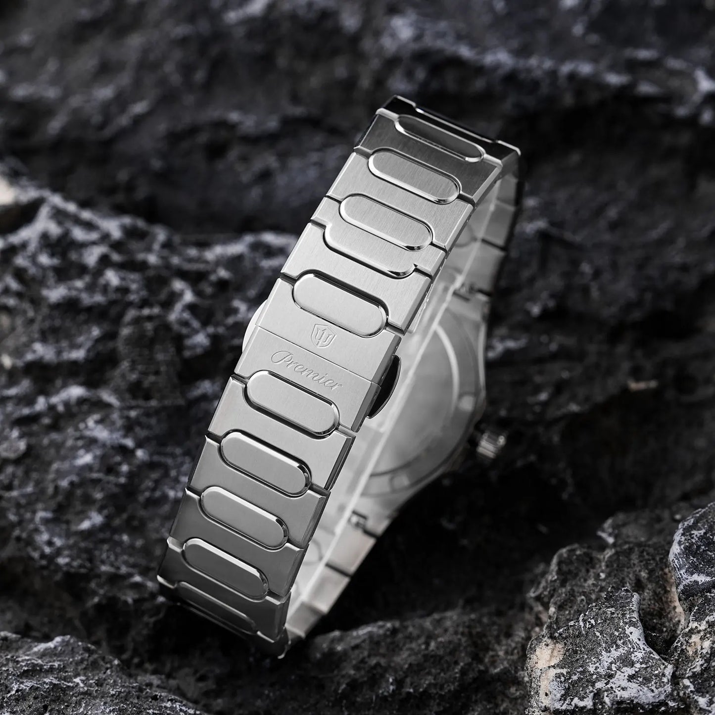 Premium Watchdives WD0016B — Stunning Faceted Natural Stone Dial, Sweeping Quartz [Multiple Colour Choices]