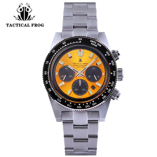 Stunning Tactical Frog V2 Solar Chronograph — Sapphire, Ceramic Bezel, 200M Waterproof