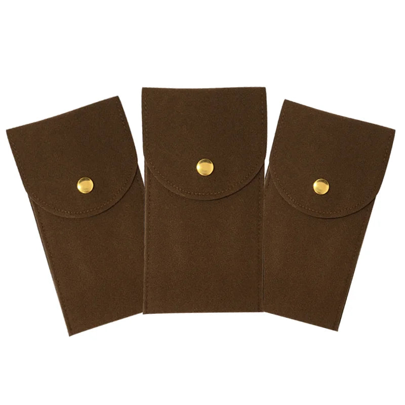 Keep It Dust-Free, Wherever You Go — Protective Velvet Watch Travel Pouch