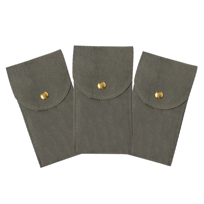 Keep It Dust-Free, Wherever You Go — Protective Velvet Watch Travel Pouch