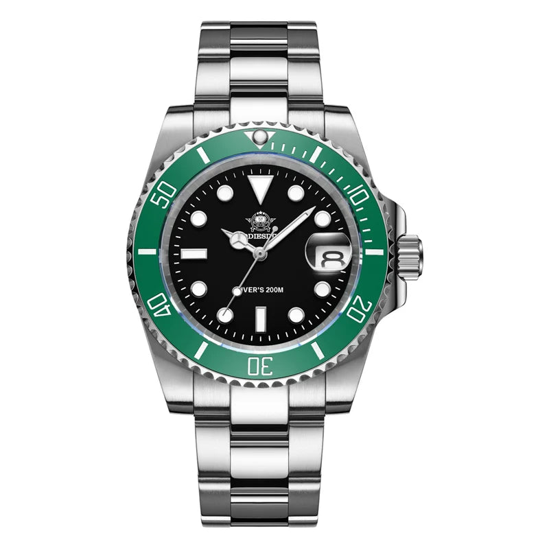 The Real Deal — ADDIESDIVE Quartz Diver, Genuine 200m Waterproof, Japanese Movement