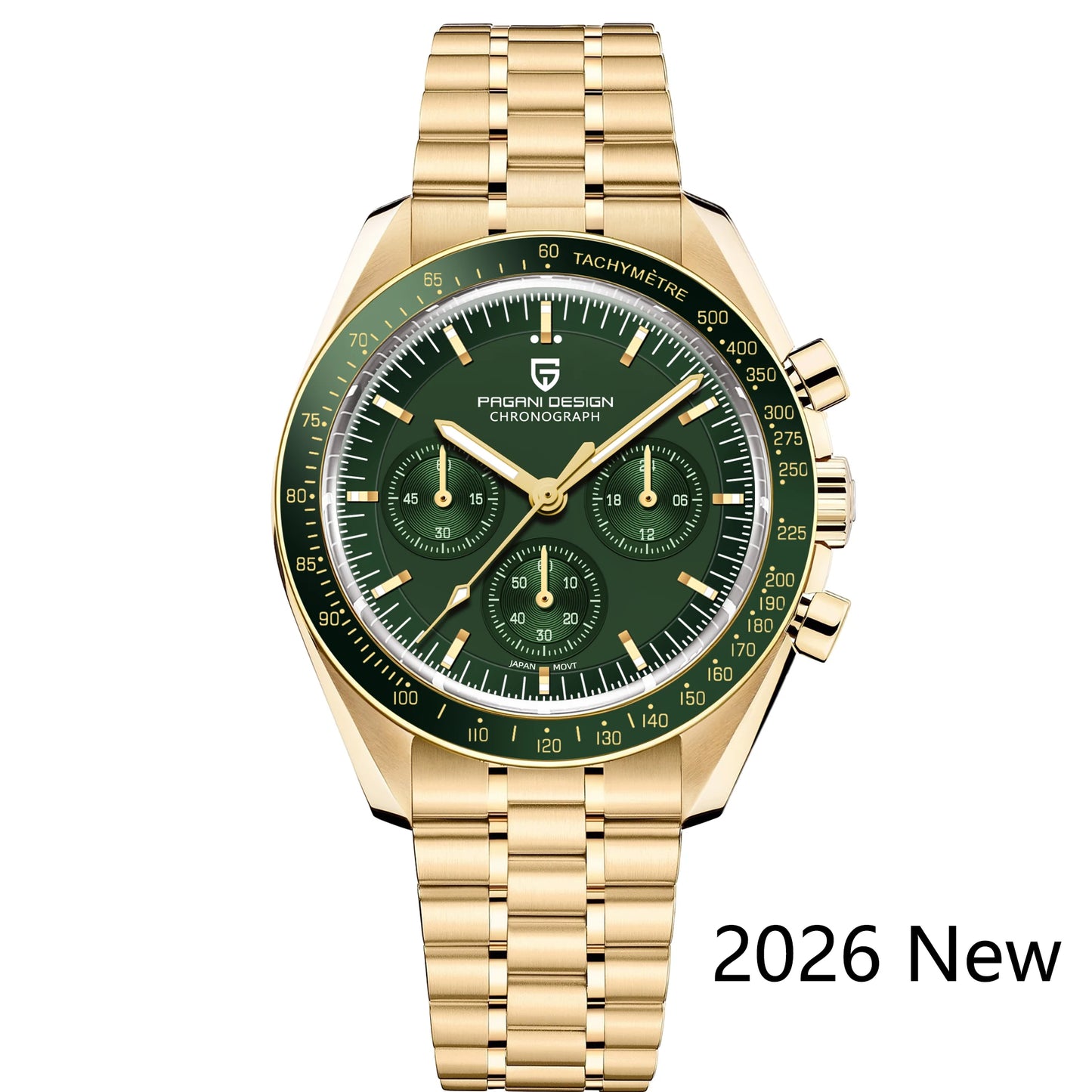 Tribute Collection — Pagani Design PD-1701 Chronograph, Fifth Generation, Tachymeter Bezel