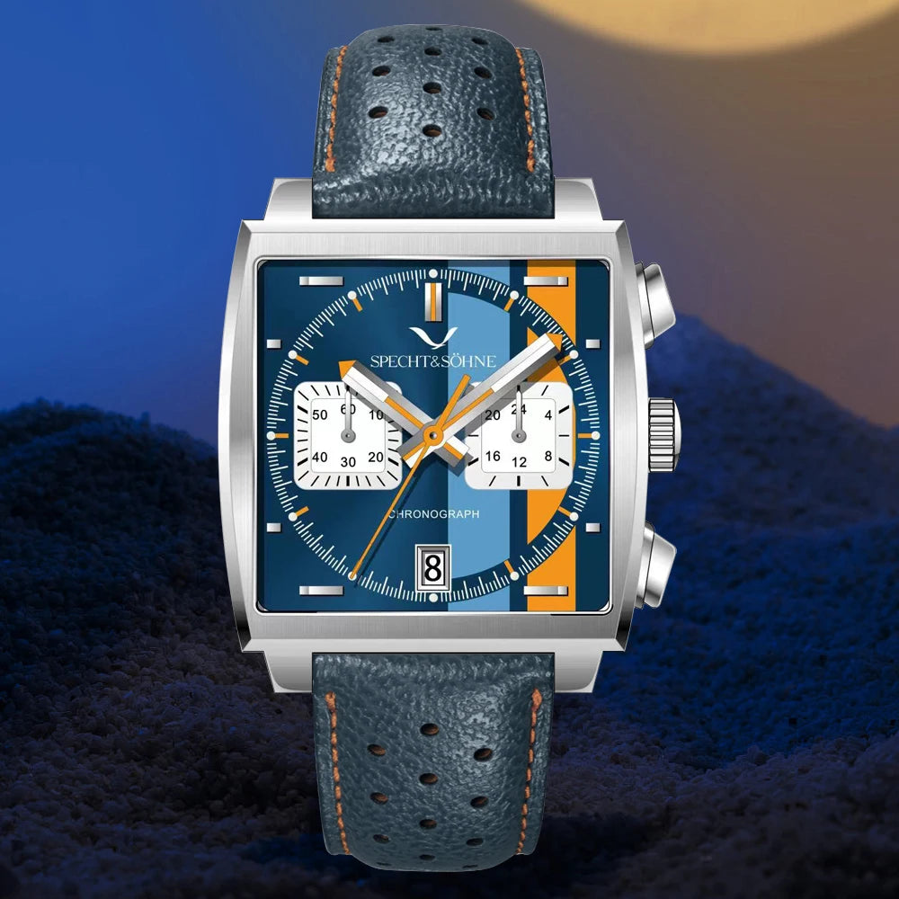 Effortless Sophistication — Specht&Sohne SP0009-8 Chronograph, Miyota VK64, Roman Numeral Dial