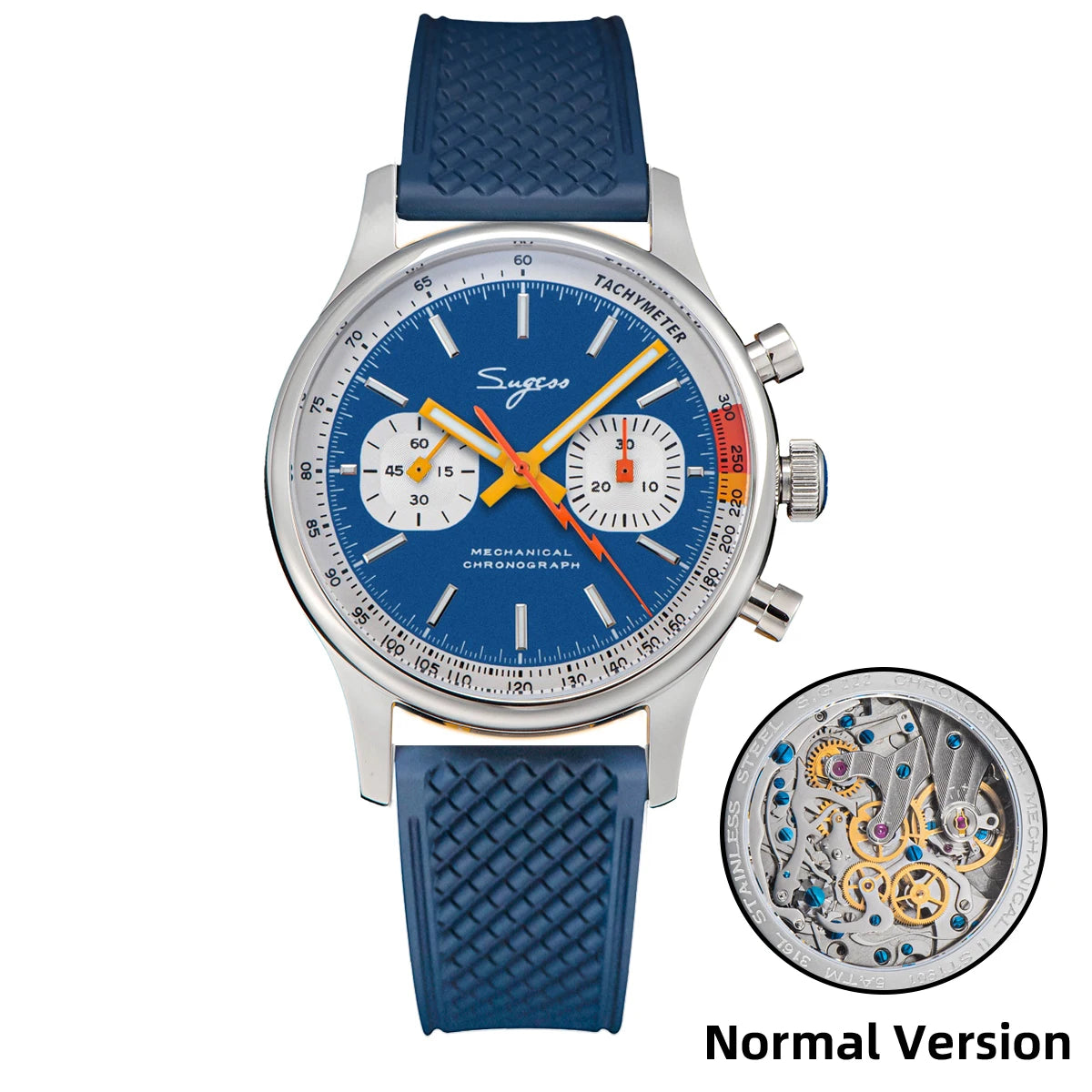 Built for the Cockpit — Sugess ST19 Swanneck Chronograph, Hand Wind, Sapphire