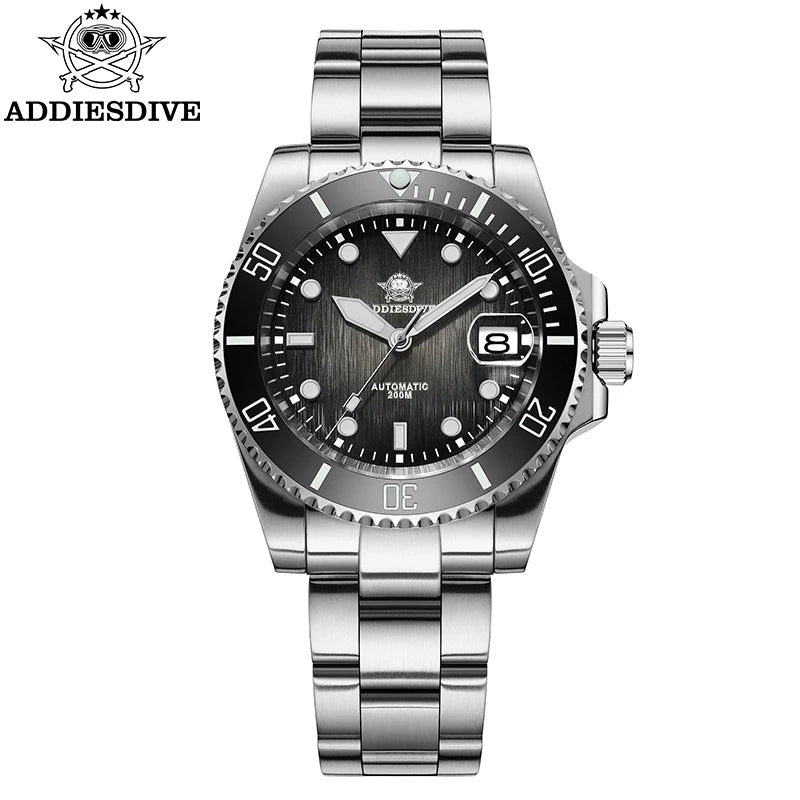 Addiesdive AD2536 — Popular Miyota Automatic Diver Watch, 200m Water Resistance [Colour Options]