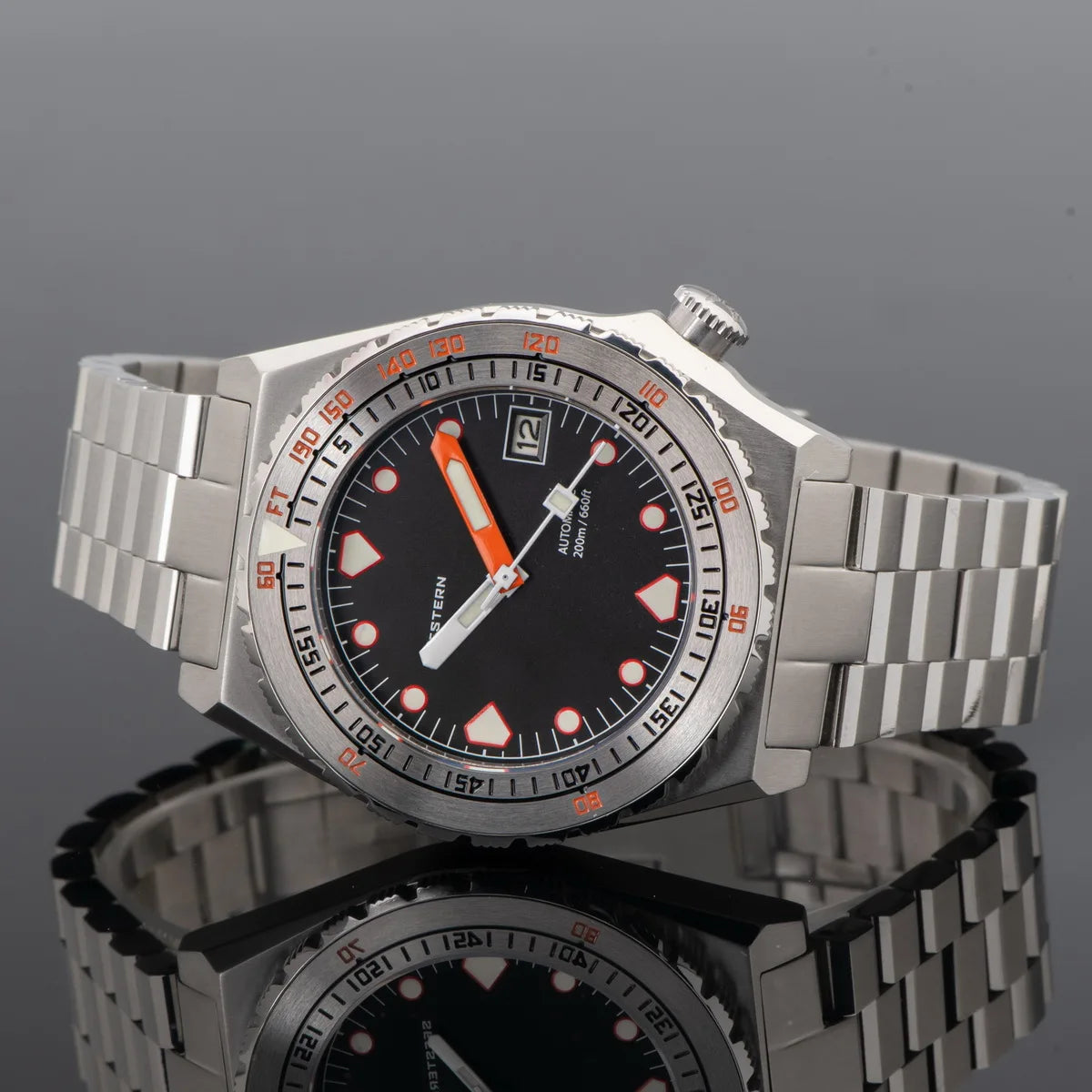Seestern SUB600T V3 — Genuine Seiko Movement, Bright Dial Options, Ceramic Bezel, 200M Sapphire