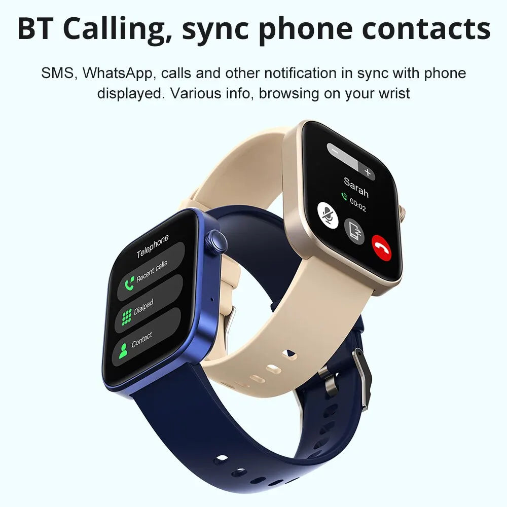 Beautiful Ladies COLMI Smartwatch — Voice Calling, Health Tracking, Built for Her [Colour Options]