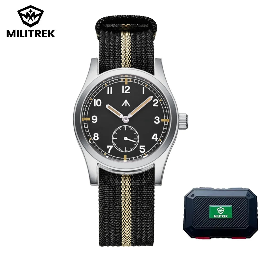 Serious Military Style, Honest Price — MILITREK Retro Watch, Sapphire Crystal, 100M [Strap & Colour Options]