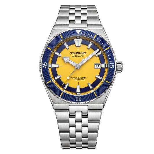 STARKING Dive Automatic Watch, Genuine Miyota 8215, Sapphire Crystal - 200m Water Resistant