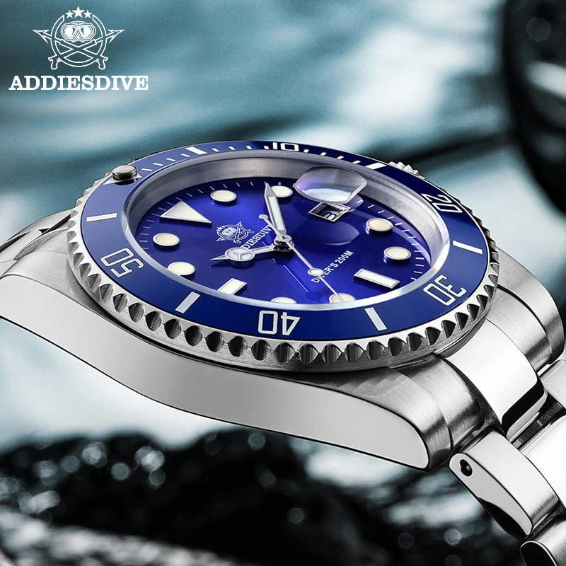 The Real Deal — ADDIESDIVE Quartz Diver, Genuine 200m Waterproof, Japanese Movement