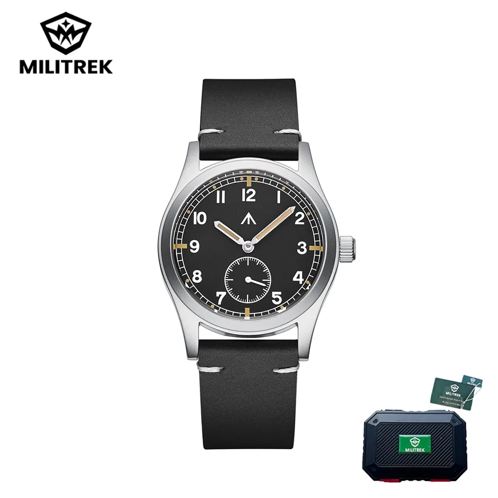 Serious Military Style, Honest Price — MILITREK Retro Watch, Sapphire Crystal, 100M [Strap & Colour Options]
