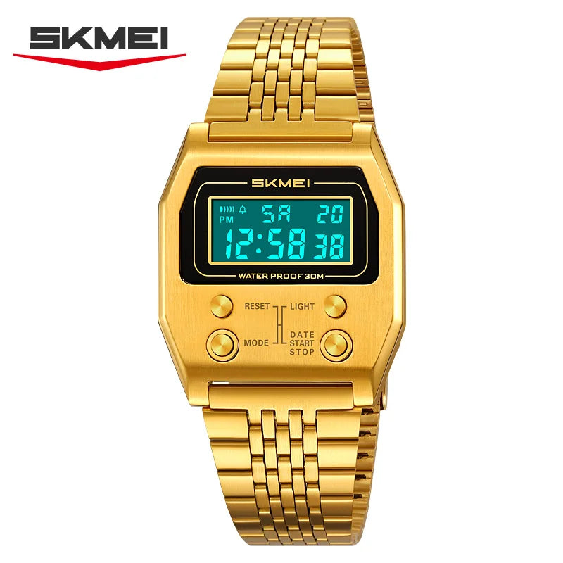 Not Your Average Digital Watch — SKMEI 2460 Retro LED  Display Sports Watch Genuinely Different