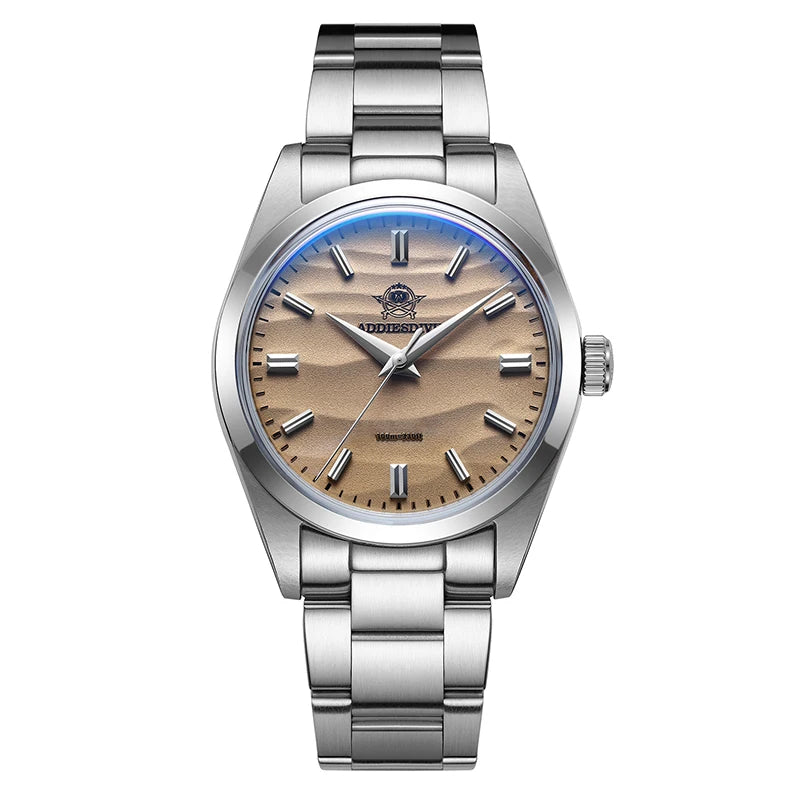 Sand Dial, Beautiful and Trending — ADDIESDIVE AD2030 Quartz Diver, 100M, [Colour and Dial Options]