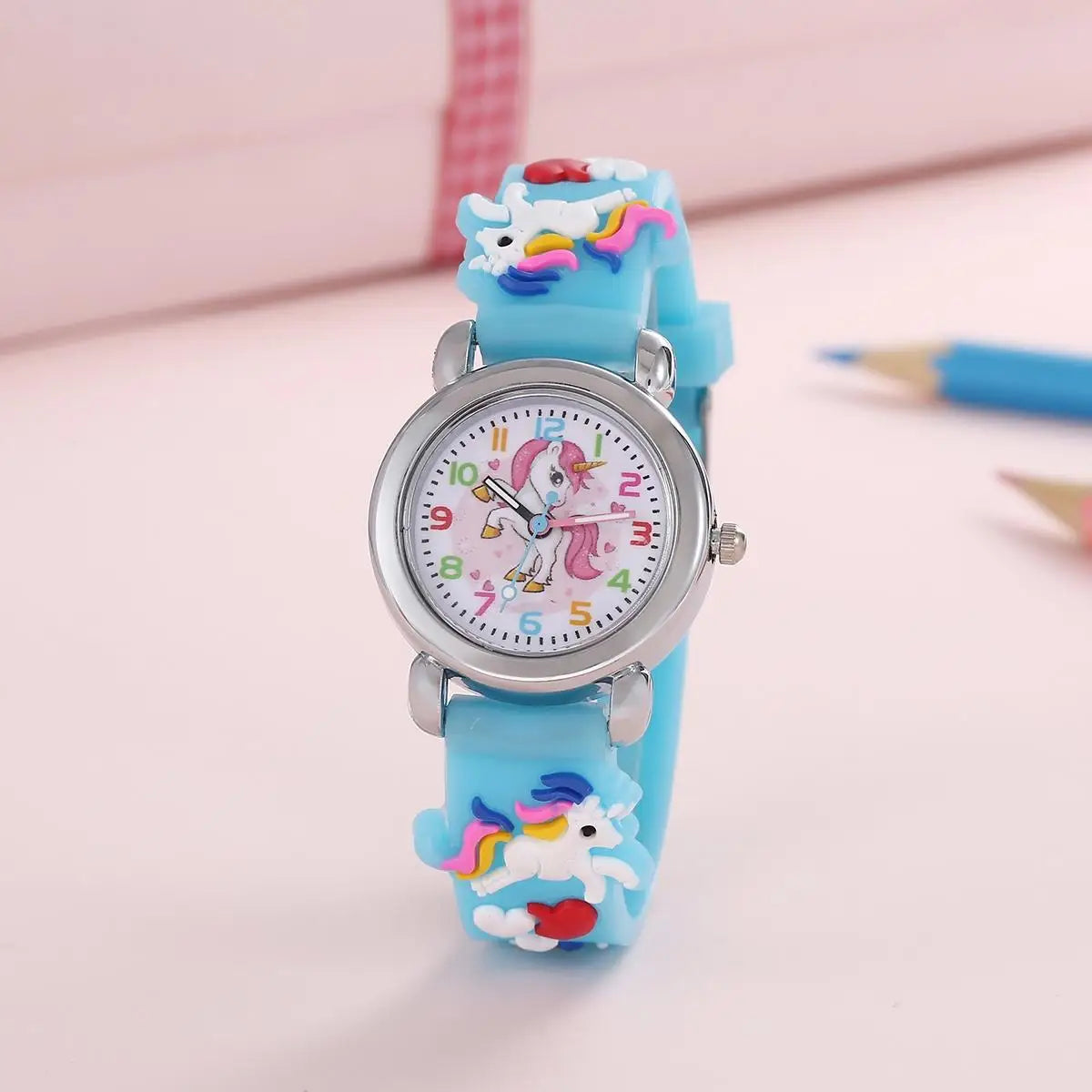 Colourful Unicorn Watch for Girls — Fun Everyday Watch [Colour Choices]