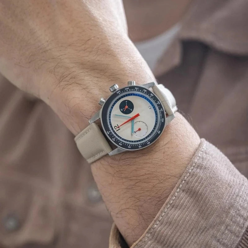 Mens CILOA Quartz Timer Dress Watch — Simplistic Design with Classic Good Looks, Zero Fuss