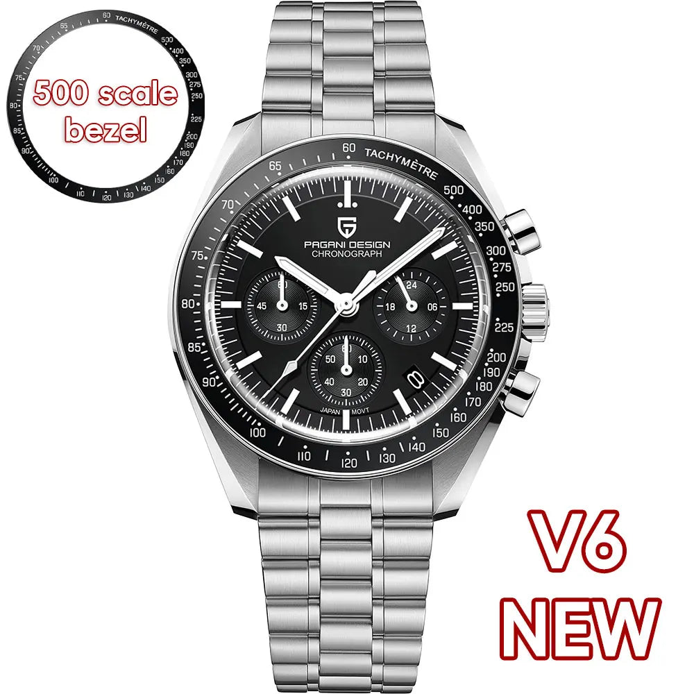 Tribute Collection — Pagani Design PD-1701 Chronograph, Fifth Generation, Tachymeter Bezel