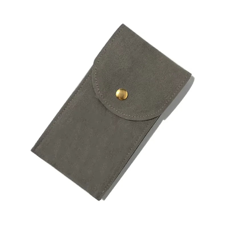 Keep It Dust-Free, Wherever You Go — Protective Velvet Watch Travel Pouch