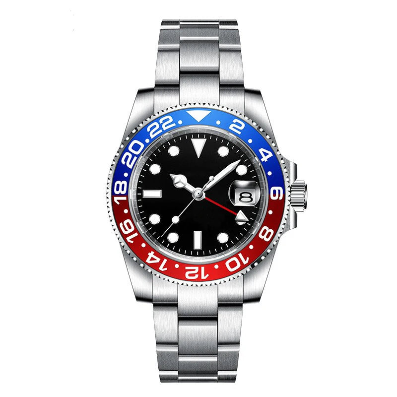 Corgeut GMT Quartz Diver Watch — Iconic Dive Watch Looks, Ceramic Bezel, Unbeatable Value [Multiple Strap & Colour Options]