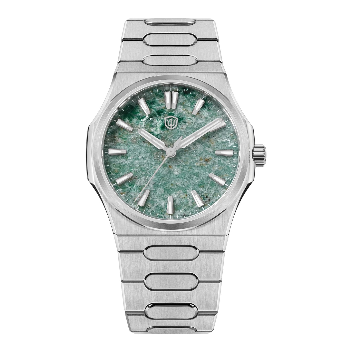 Premium Watchdives WD0016B — Stunning Faceted Natural Stone Dial, Sweeping Quartz [Multiple Colour Choices]