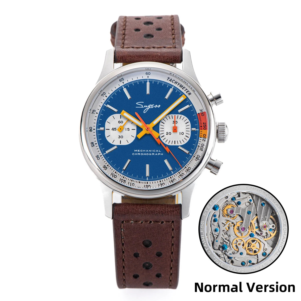 Built for the Cockpit — Sugess ST19 Swanneck Chronograph, Hand Wind, Sapphire