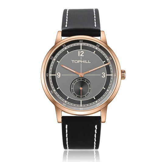 Stunning Vintage Style — TOPHILL TW098G Watch, Genuine Miyota Movement, Sapphire [Colour Options]