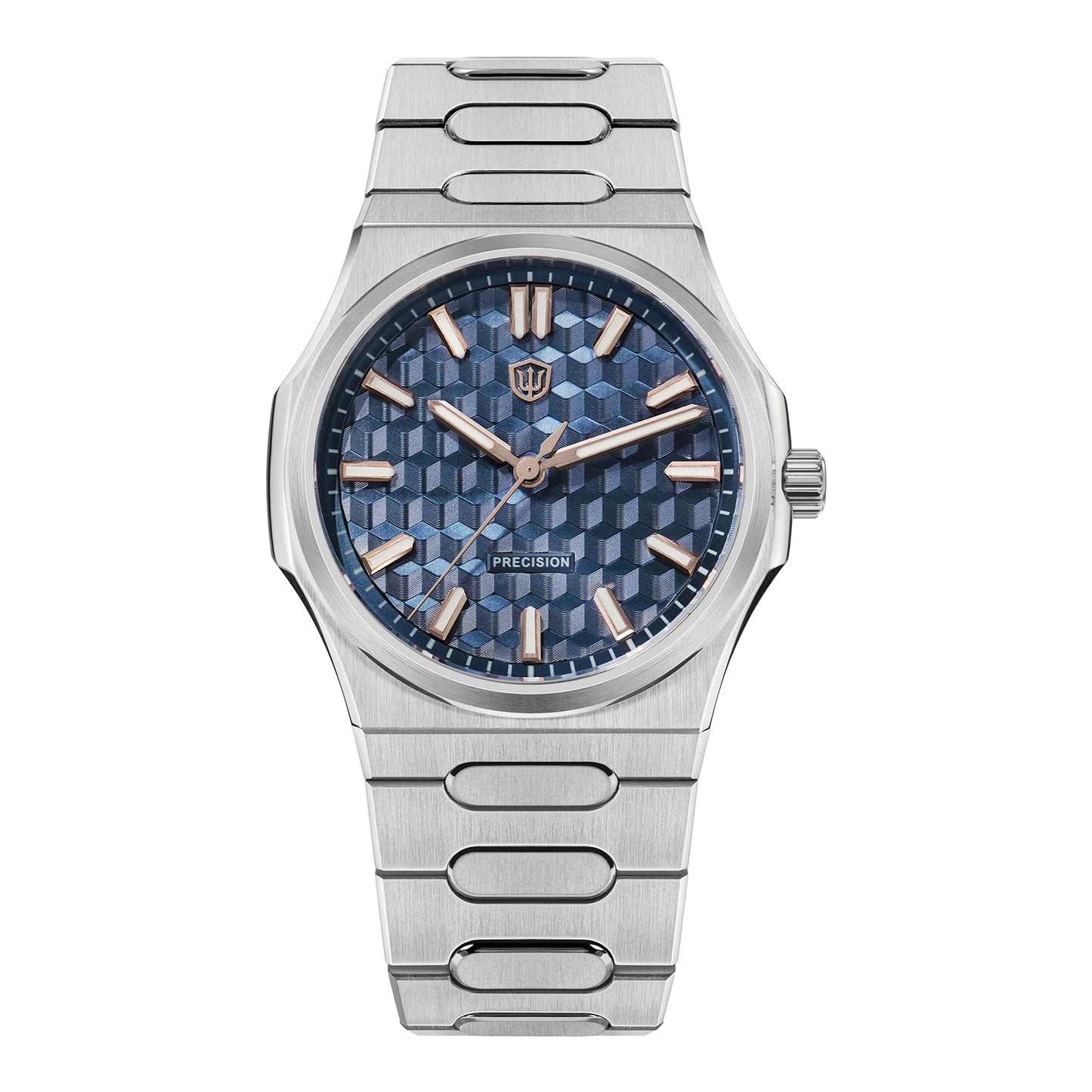 Premium Watchdives WD0016B — Stunning Faceted Natural Stone Dial, Sweeping Quartz [Multiple Colour Choices]