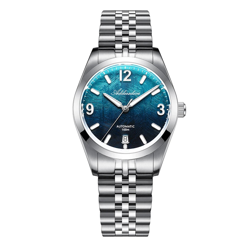 Addiesdive AD2547 — Automatic Watch, Mesmerising Gradient Deep Sea Dial, Sapphire, 100M Water Resistant [Colour Options]