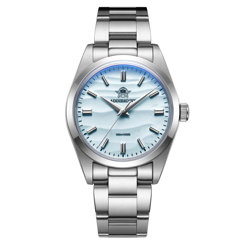 Sand Dial, Beautiful and Trending — ADDIESDIVE AD2030 Quartz Diver, 100M, [Colour and Dial Options]