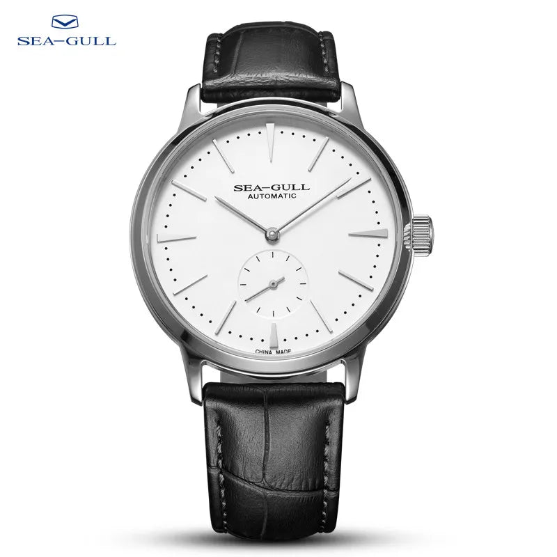 Iconinc Sea-Gull 6075 — In-House Automatic Dress Watch, Sapphire Crystal, 40mm Case