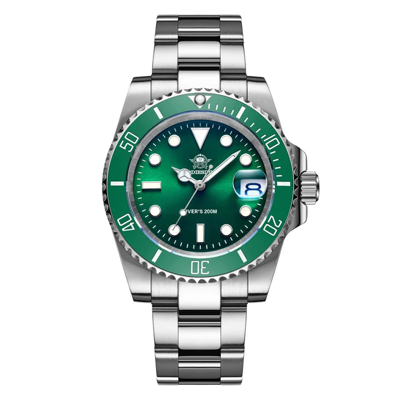 The Real Deal — ADDIESDIVE Quartz Diver, Genuine 200m Waterproof, Japanese Movement
