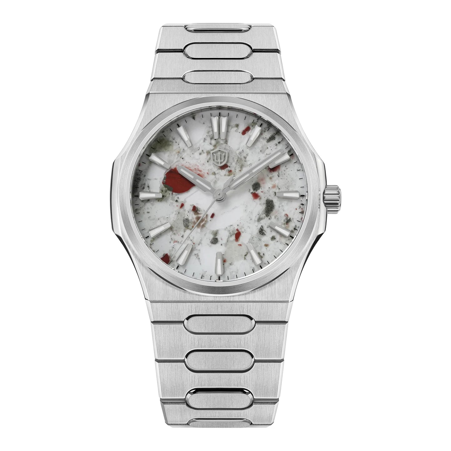 Premium Watchdives WD0016B — Stunning Faceted Natural Stone Dial, Sweeping Quartz [Multiple Colour Choices]