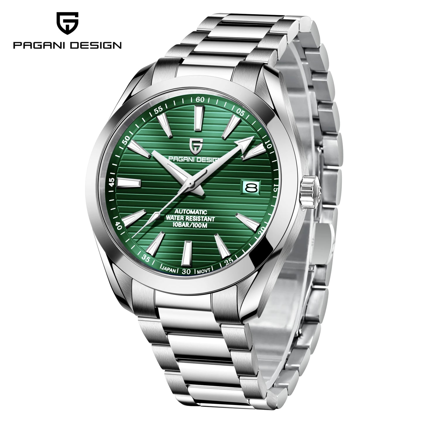 Pagani Design PD-1688 — GADA Watch, Automatic Complete Calendar, Sapphire, 100M Water Resistant [Dial Colour Options]