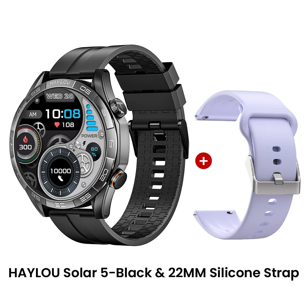 Men's AMOLED Smart Watch — Voice Calling, IP68 Waterproof, 15-Day Battery [Multiple Strap & Colour Options]