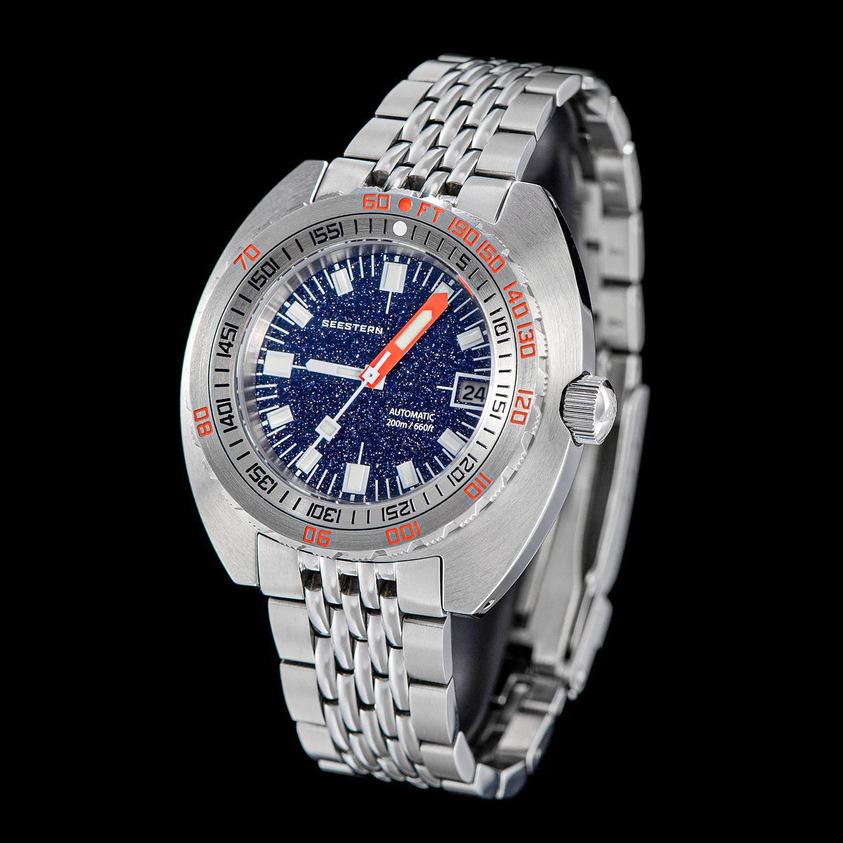 Seestern SUB300T — A True Diver's Watch, Genuine NH35A, 200m Sapphire [Multiple Colour Options]