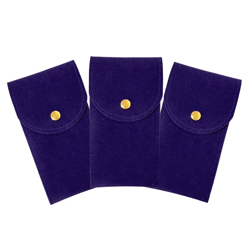 Keep It Dust-Free, Wherever You Go — Protective Velvet Watch Travel Pouch