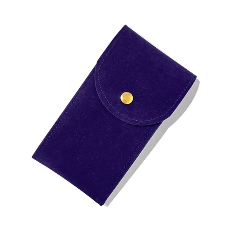 Keep It Dust-Free, Wherever You Go — Protective Velvet Watch Travel Pouch
