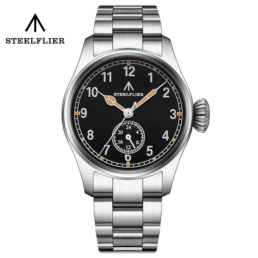 Wear in Style — STEELFLIER SF746 Multi-Dial Watch, Swiss Luminous, 200M Waterproof [Colour & Strap Options]