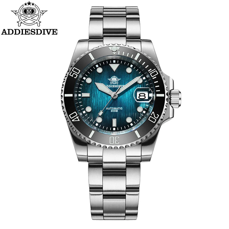 Addiesdive AD2536 — Popular Miyota Automatic Diver Watch, 200m Water Resistance [Colour Options]