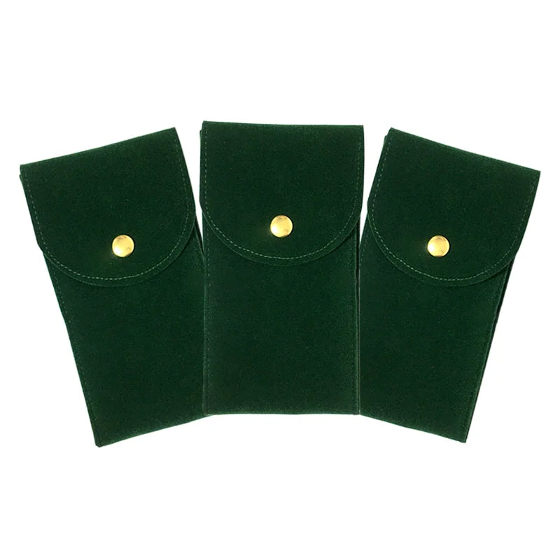 Keep It Dust-Free, Wherever You Go — Protective Velvet Watch Travel Pouch